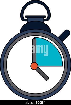Timer chronometer symbol isolated cartoon Stock Vector Image & Art - Alamy
