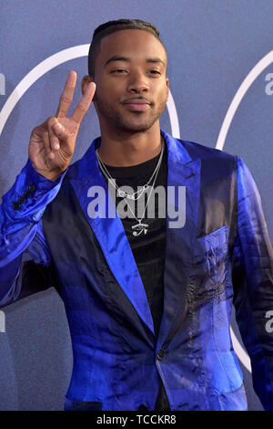 Algee Smith attending the HBO TV-Series 'Euphoria' at Cinerama Dome on June 4, 2019 in Los Angeles, California Stock Photo