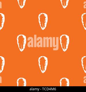 Old tool pattern vector orange Stock Vector