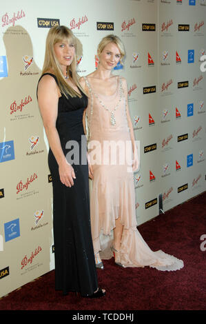 LOS ANGELES, CA. January 10, 2007: TERRI IRWIN (left) & NAOMI WATTS at the Penfolds Icon Gala - part of the G'Day LA week - at the Century Plaza Hotel. © 2007 Paul Smith / Featureflash Stock Photo