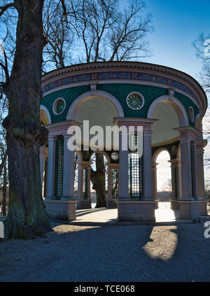 Haga Echo Temple  (Ekotemplet), Hagaparken, Solna, Stockholm, Sweden, Scandinavia Stock Photo