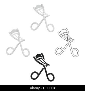 accessory,applicator,art,beauty,cartoon,black,clip,curl,curler,decorative,design,device,draw,drawing,drawn,enhance,equipment,eyelash,fashion,female,girl,graphic,hairdressering,hand,icon,illustration,isolated,logo,makeup,object,outline,sketch,symbol,vector,web,women, Vector Vectors , Stock Vector