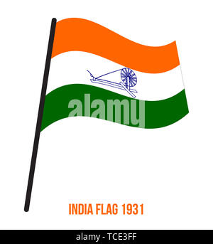 Indian National Congress flag Stock Photo - Alamy