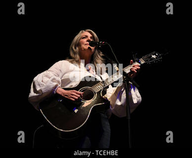 June 6, 2019 - KATHY MATTEA, two Grammys, four CMAs four #one country singles just to mention a few awards brings her songs and stories to the Sandler Center  in VIRGINIA BEACH, VIRGINIA  6 June 2019.Â©Jeff Moore (Credit Image: © Jeff Moore/ZUMA Wire) Stock Photo