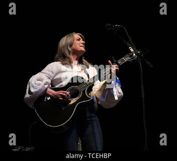 June 6, 2019 - KATHY MATTEA, two Grammys, four CMAs four #one country singles just to mention a few awards brings her songs and stories to the Sandler Center  in VIRGINIA BEACH, VIRGINIA  6 June 2019.Â©Jeff Moore (Credit Image: © Jeff Moore/ZUMA Wire) Stock Photo