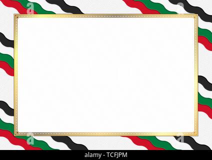 Border made with Palestine national colors. Template elements for your ...