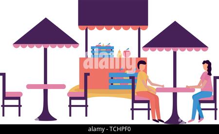 people activity outdoors Stock Vector