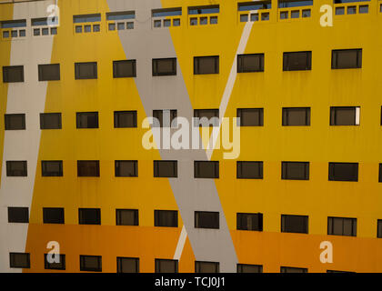 Windows on the wall. Stock Photo