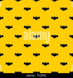Handshake pattern vector Stock Vector