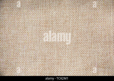 Brown burlap, sackcloth texture background Stock Photo
