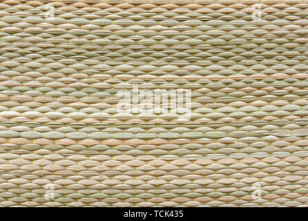 Reed mat texture background. Woven cyperus difformis Stock Photo