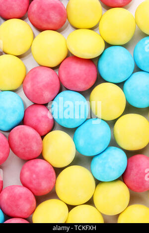 Color candies close-up Stock Photo
