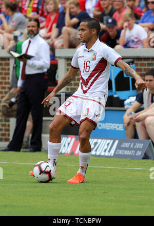 Cincinnati, Ohio, USA. 9th June, 2019. USMNT player Weston