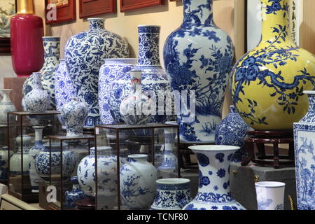 Chinese porcelain. Stock Photo