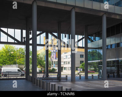 BERLIN, GERMANY - CIRCA JUNE 2019: View of the city Stock Photo