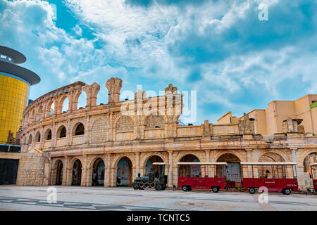 Macau Fisherman's Wharf Historic City Architecture Stock Photo