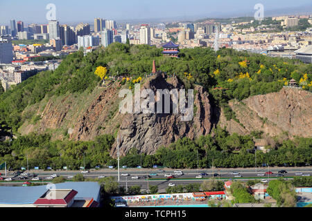 Hongshan Park, Urumqi, Xinjiang Stock Photo