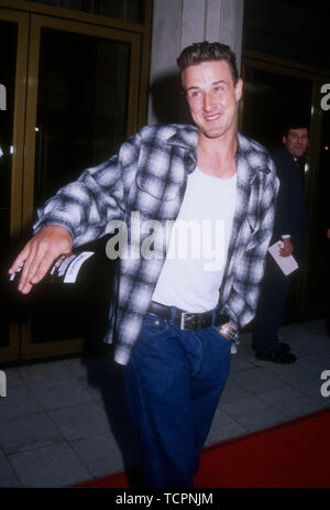 Westwood, California, USA 28th June 1994 Actor David Arquette attends the premiere of 'Blown Away' on June 28, 1994 at Mann National Theater in Westwood, California, USA. Photo by Barry King/Alamy Stock Photo Stock Photo