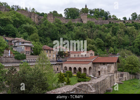 The Holy Forty Martyrs Church is a medieval church in the old town Veliko Tarnovo. Eastern Orthodox church Stock Photo