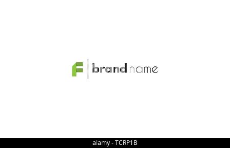 Origami Abstract Green vector logo 3 design image Stock Vector