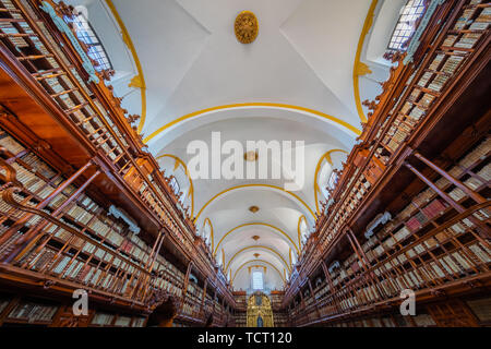 The Biblioteca Palafoxiana is a library in Puebla, Mexico. Stock Photo