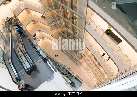 IFS mall elevator Stock Photo