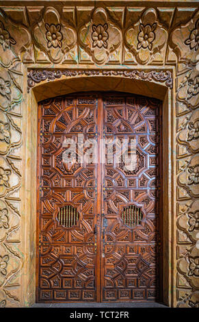 The Biblioteca Palafoxiana is a library in Puebla, Mexico. Founded in 1646, it was the first public library in colonial Mexico, and is sometimes consi Stock Photo