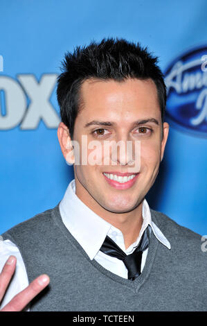 David Hernandez American Idol Top 12 Party held at Wolfgang Puck at the