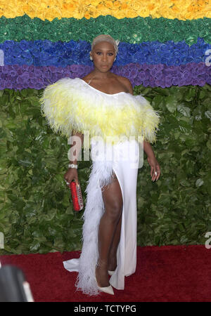 NEW YORK, NEW YORK - JUNE 09: Cynthia Erivo attends the 73rd Annual Tony Awards at Radio City Music Hall on June 09, 2019 in New York City. Photo: Jeremy Smith/imageSPACE/MediaPunch Stock Photo