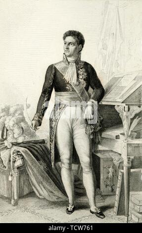 Louis-Alexandre Berthier, 1804, (1839). Creator: Contenau. Stock Photo