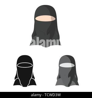 Isolated object of imitator and resident logo. Collection of imitator and culture vector icon for stock. Stock Vector