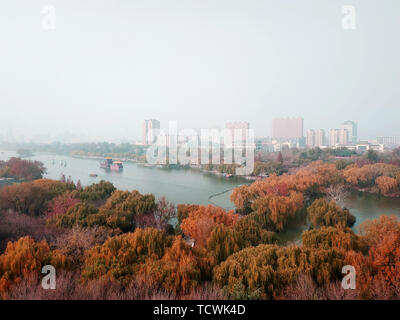 Autumn Scenery of Daming Lake, Jinan, Shandong Stock Photo - Alamy