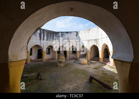 Bordj Tamentfoust Ottoman fort, Algiers, Algeria, North Africa, Africa Stock Photo