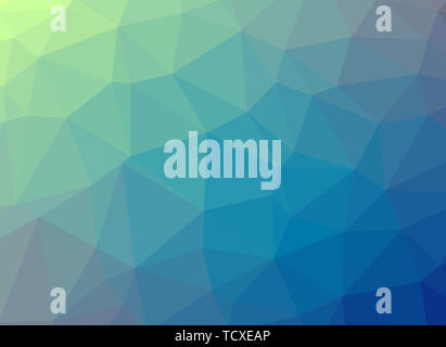 Blue green gradient color abstract background illustration Stock Photo