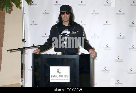 Criss Angel unveils new patient exam room  Featuring: Criss Angel Where: Las Vegas, Nevada, United States When: 09 May 2019 Credit: DJDM/WENN.com Stock Photo