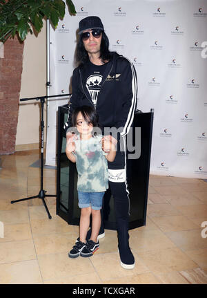 Criss Angel unveils new patient exam room  Featuring: Criss Angel, Johnny Crisstopher Where: Las Vegas, Nevada, United States When: 09 May 2019 Credit: DJDM/WENN.com Stock Photo