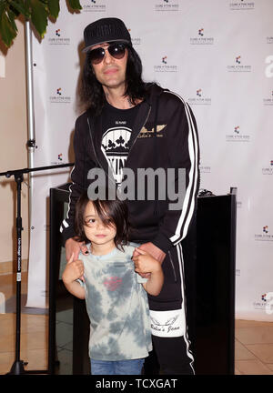 Criss Angel unveils new patient exam room  Featuring: Criss Angel Johnny Crisstopher Where: Las Vegas, Nevada, United States When: 09 May 2019 Credit: DJDM/WENN.com Stock Photo