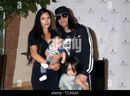 Criss Angel unveils new patient exam room  Featuring: Criss Angel, Shaunyl Benson, Johnny Crisstopher, Xristos Yanni Where: Las Vegas, Nevada, United States When: 09 May 2019 Credit: DJDM/WENN.com Stock Photo