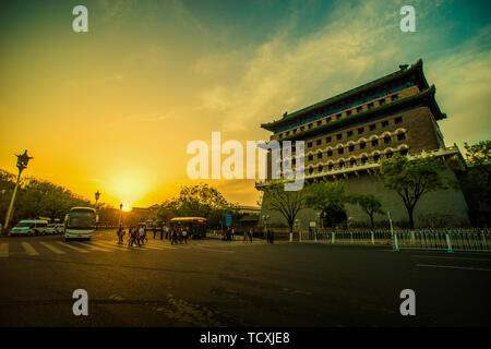 Beijing Qianmen Stock Photo