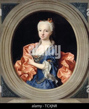 Maria Teresa Rafaela (1726-1746), Infanta of Spain, 1731. Creator: Ranc, Jean (1674-1735). Stock Photo