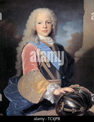 Portrait of Ferdinand VI of Spain (1713-1759), 1725. Creator: Ranc, Jean (1674-1735). Stock Photo