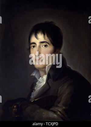 Portrait of the poet Manuel José Quintana (1772-1857), 1806. Creator: Ribelles y Helip, José (1778-1835). Stock Photo