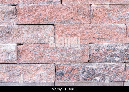 Brick wall of red brick. Creative vintage background Stock Photo