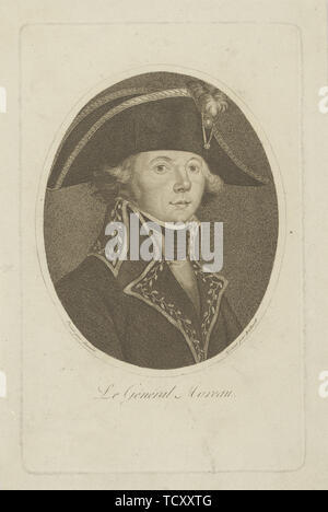 Jean Victor Moreau (1764-1813), c. 1800. Creator: Baltard, Louis-Pierre (1764-1846). Stock Photo
