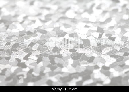 Close-up of frosted glass pattern Stock Photo