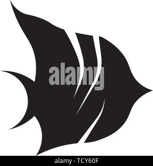 Butterflyfish Icon Vector Stock Vector