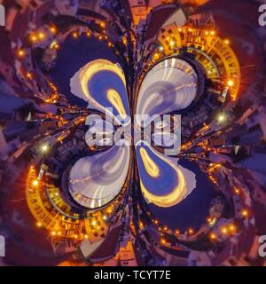 Abstract Image with colorful graphical elements design, concept Stock Photo