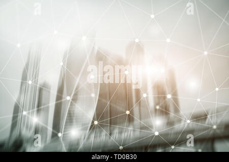 Buildings abstract background. Universal Wallpaper Concept. City Stock Photo