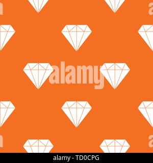 Diamond pattern vector orange Stock Vector