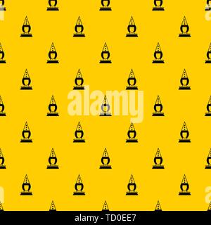Pierrot clown pattern vector Stock Vector